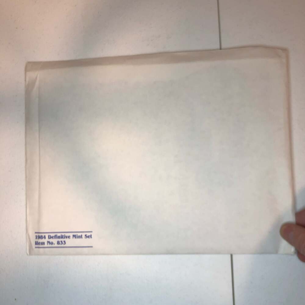 1984‎ USPS Definitive Mint Set of Stamps and Postal Stationery Item No. 833